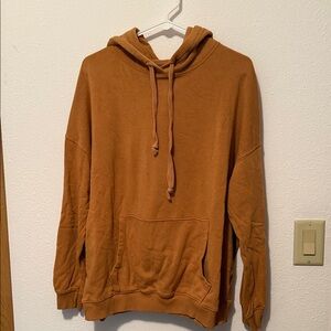 American Eagle Outfitters Women's Pullover Hoodie - Rust Brown